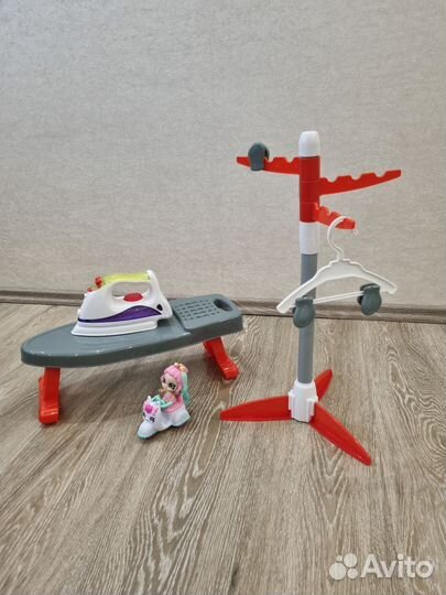 Игровой набор с утюгом и аксессуарами
