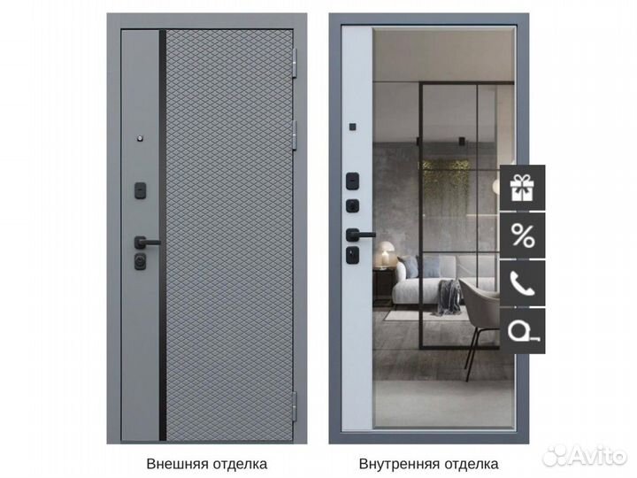 Входные металлические двери