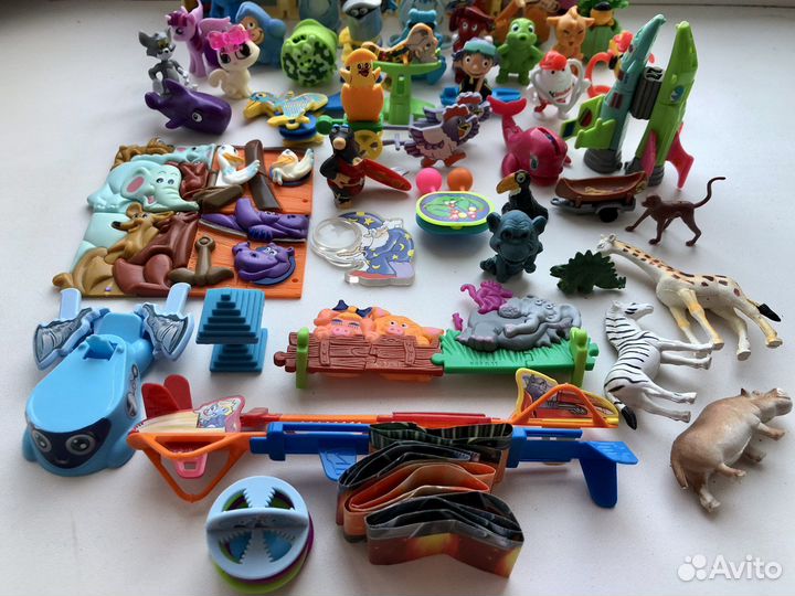 Игрушки из киндер сюрприза