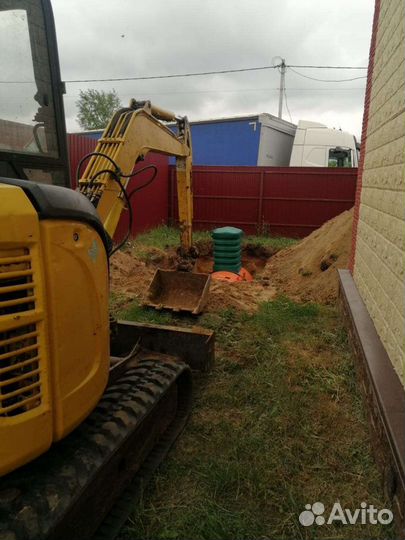 Мини экскаватор услуги