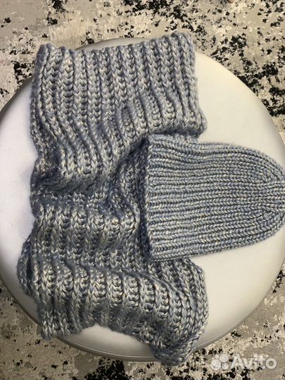 Комплект шапка и снуд детский