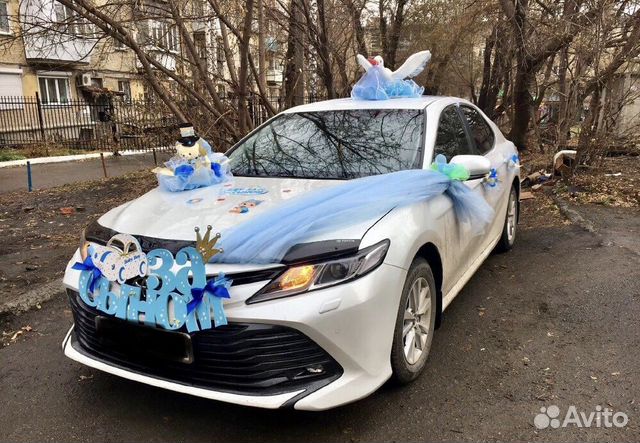 Выписка из роддома. Украшение для авто