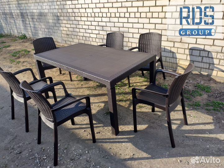 Садовая Мебель Ротанг / Подушки в Подарок