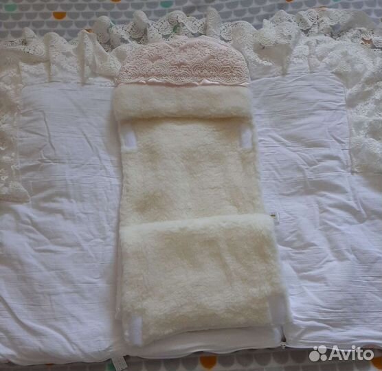 Конверт на выписку для девочки весна осень