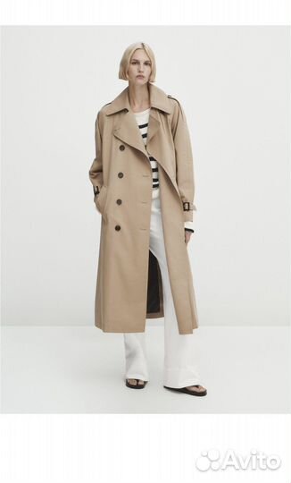 Massimo dutti тренч