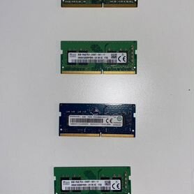 Оперативная память sodimm ddr4 8gb разная