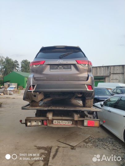 Toyota highlander 2014-2019 в разборе