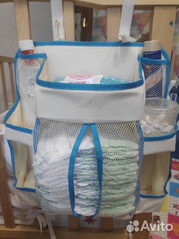 Полка органайзер на кроватку