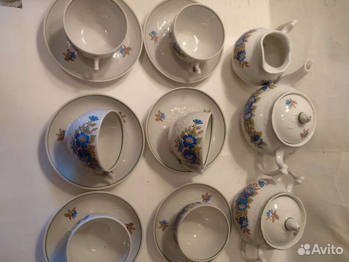 Сервиз чайный Вербилки СССР