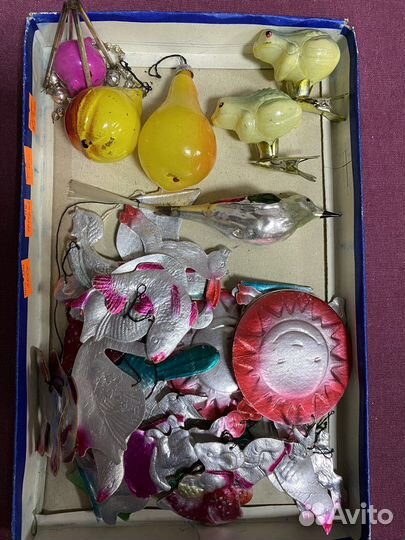 Елочные игрушки СССР