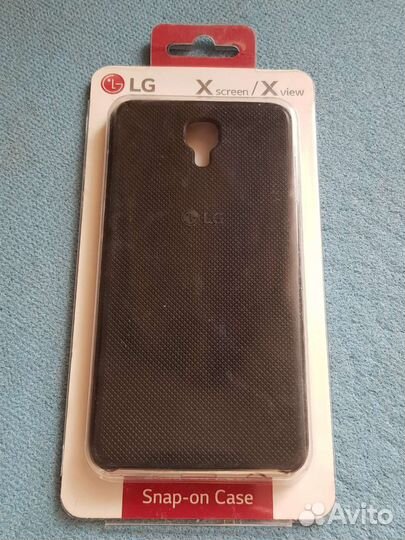 Оригинал Клип-Кейс CSV-210 для LG X View (чёрный)