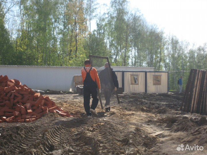 Услуги разнорабочих земельные работы