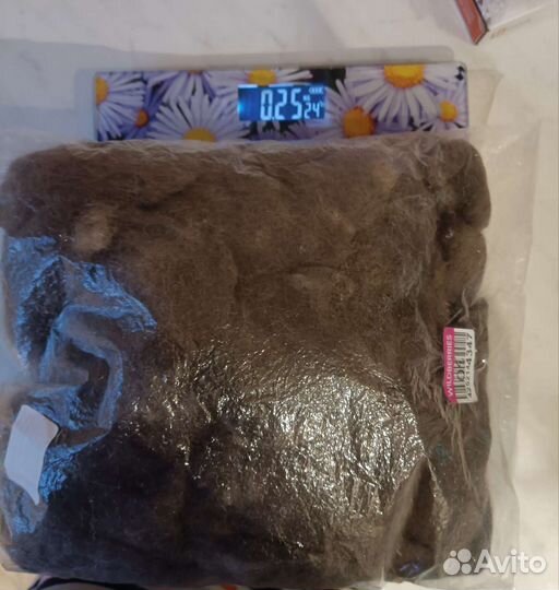 Шерсть мейн-куна для валяния