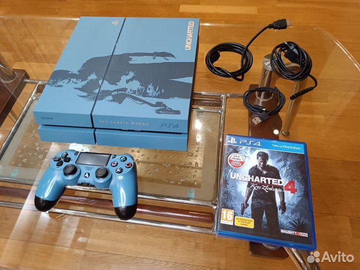Коллекционная Sony Playstation 4 PS4 + игра ps4