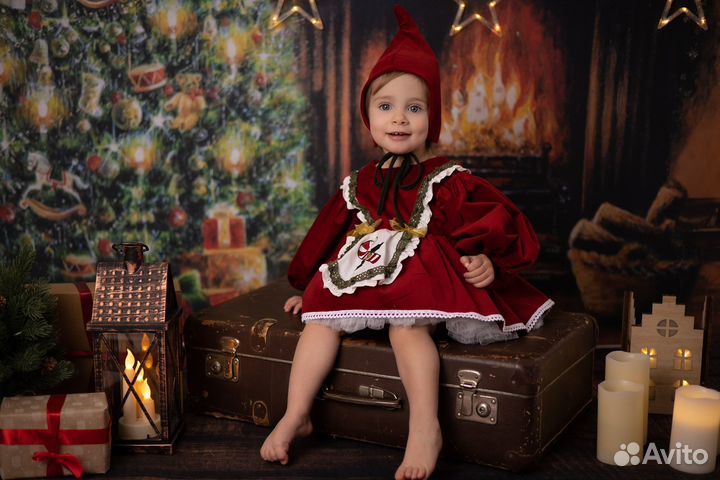 Новогодняя детская фотосессия