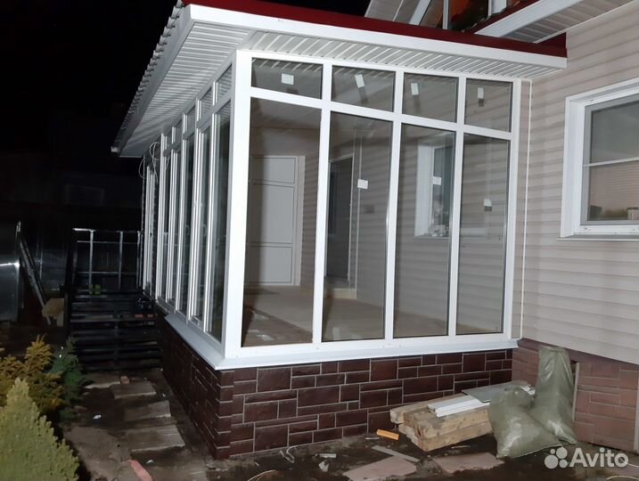 Остекление веранды