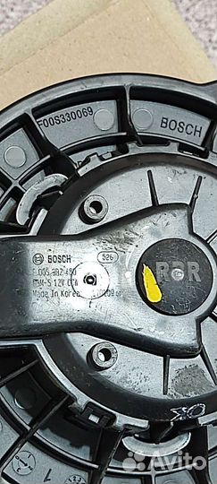 Двигатель вентилятора отопителя Киа Рио 3