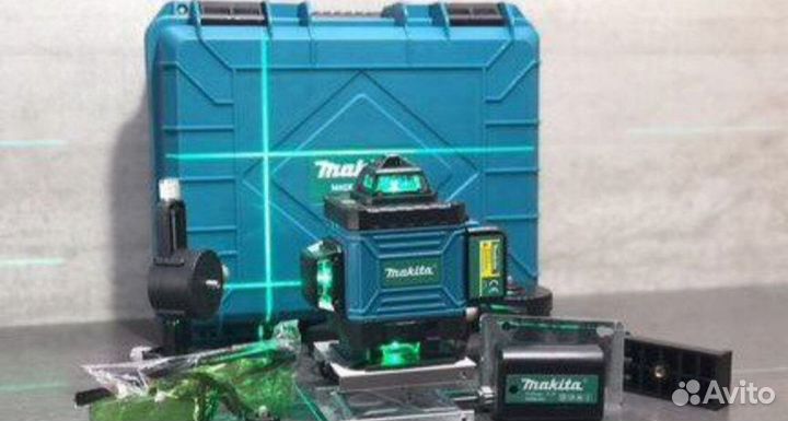 Лазерный уровень makita 4D нивелир 16 линий/Макита