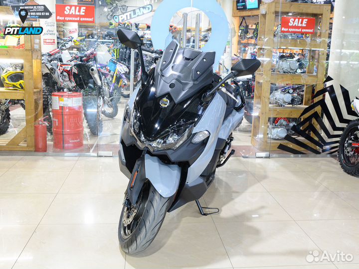 Максискутер SYM maxsym TL 500i, серый 2023