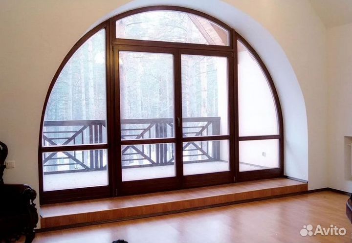 Окна арочные на заказ