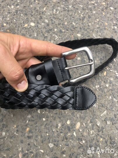 Мужской кожаный ремень