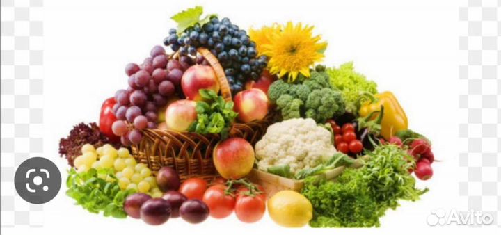 Овощи и фрукты, зелень