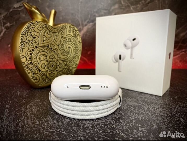 Airpods Pro2 ревизия 2024 с шумоподавлением