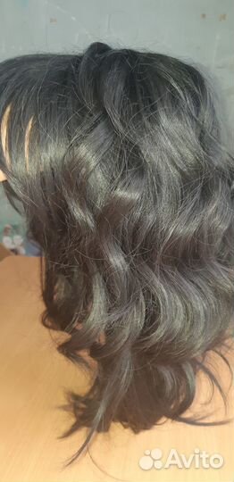 Парик черный женский