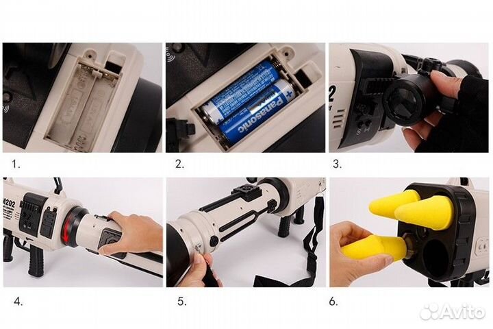 Базука М202, стреляет мягкими ракетами