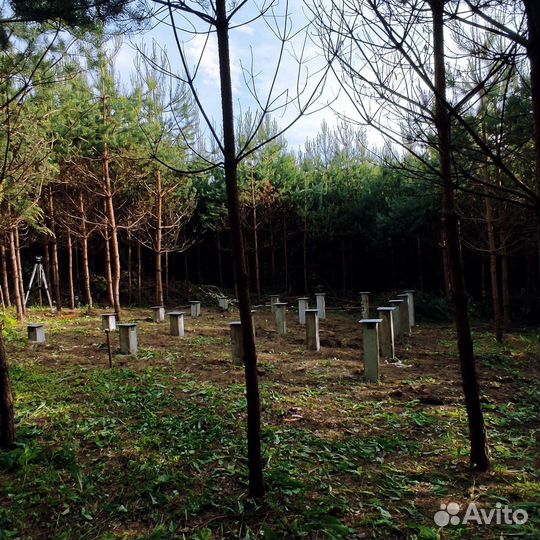 Фундамент на сваях