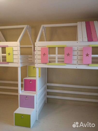 Детская кровать чердак