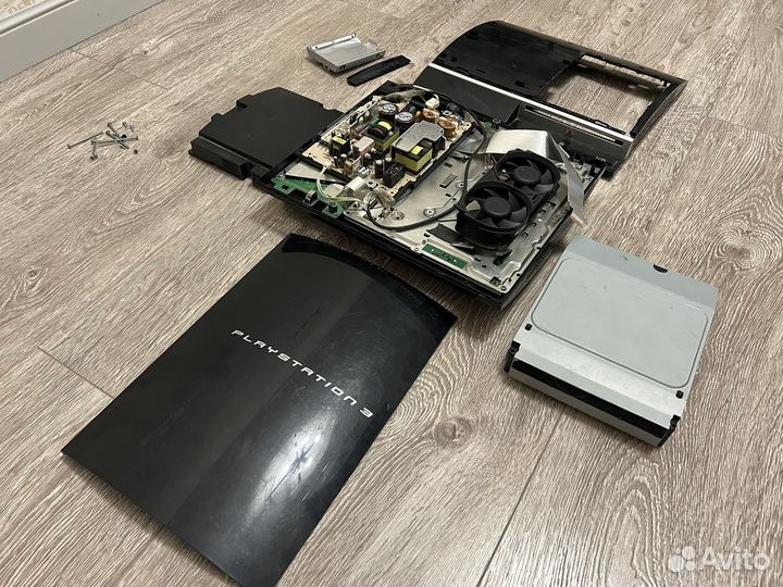 Игровая приставка sony playstation 3 на запчасти