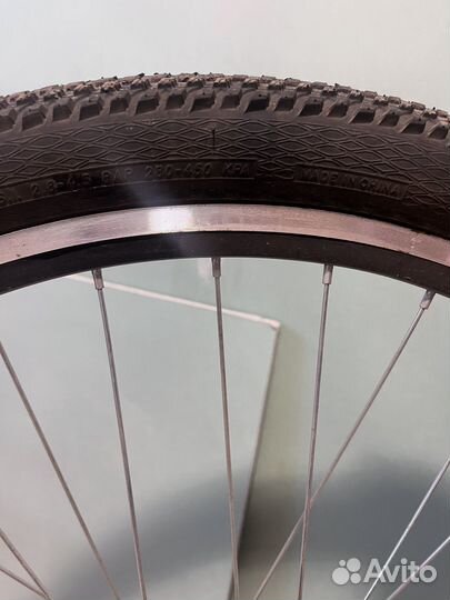 Колесо для велосипеда переднее в сборе 27,5 trix