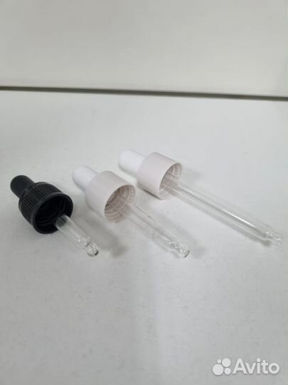 Пипетка стеклянная без кпв на стеклянные флаконы