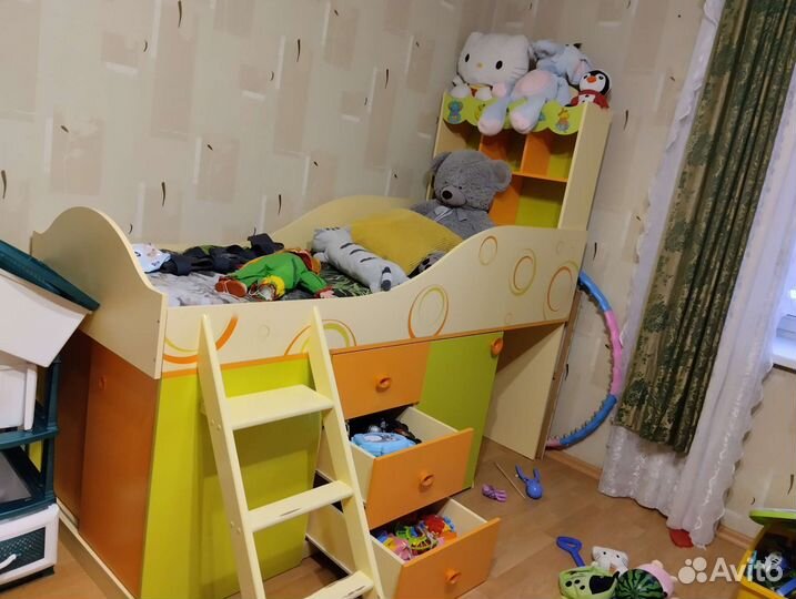 Кровать-чердак