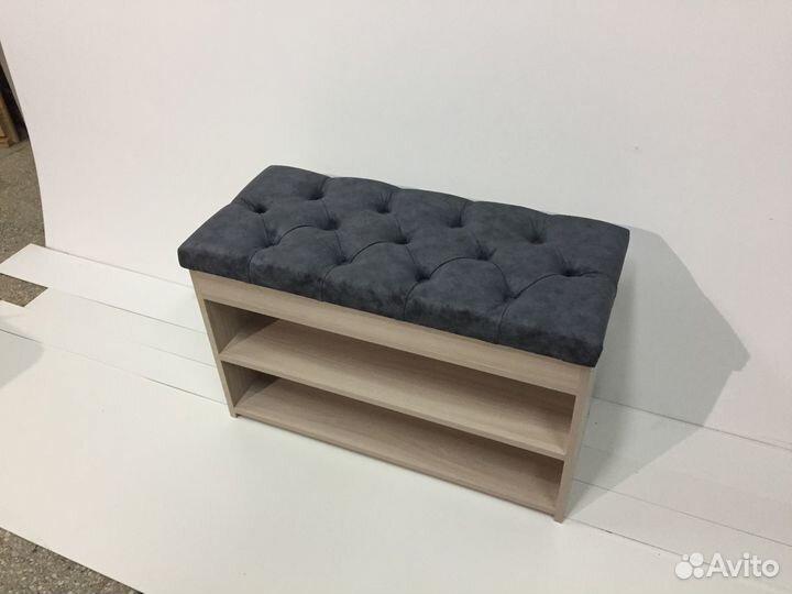Банкетка пуф обувница