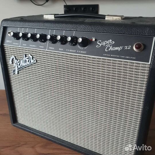 Комбоусилитель Fender super champ x2