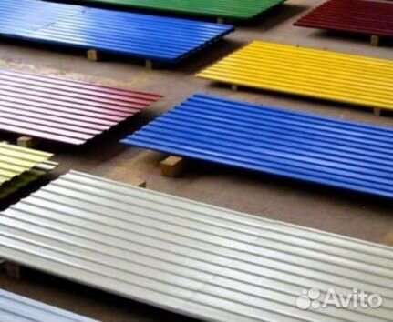 Профнастил С8 окрашеный, м2
