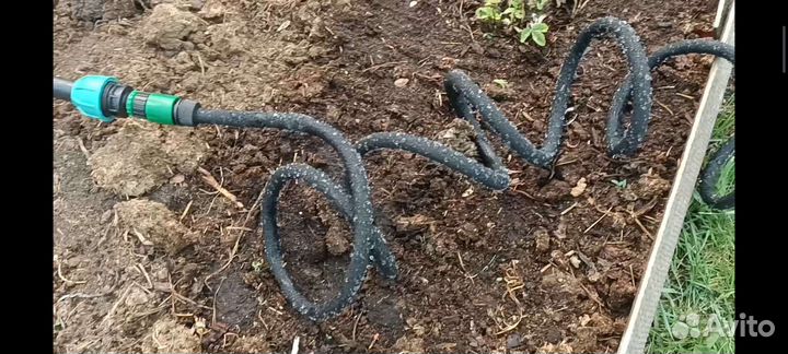 Шланг микропористый сочащийся для автополива,бухта