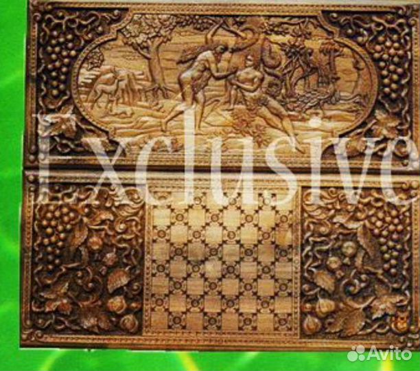 Нарды ручной работы резные