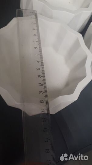 Кашпо для цветов из цемента