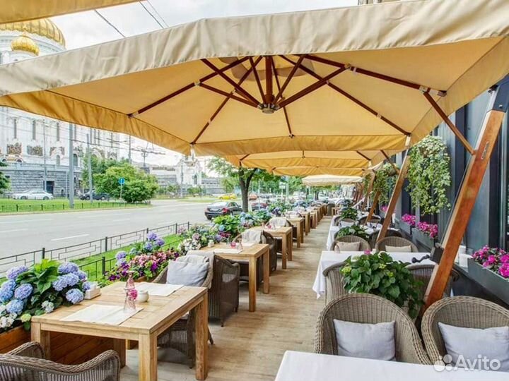 Зонт для дачи. Зонт уличный