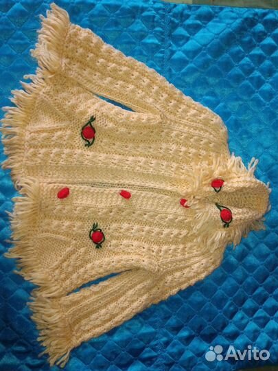 Кофта вязаная ручной работы детская