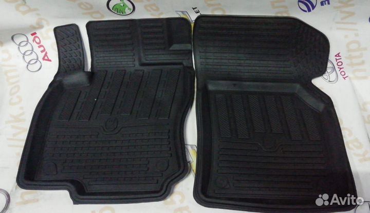 Коврики резиновые салона Skoda Kodiaq