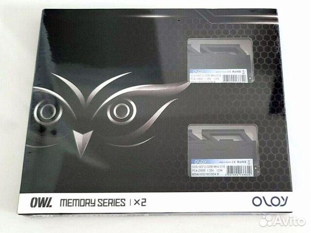 Оперативная память 16Gb x 2 OLOy Owl 3200MHz DDR4