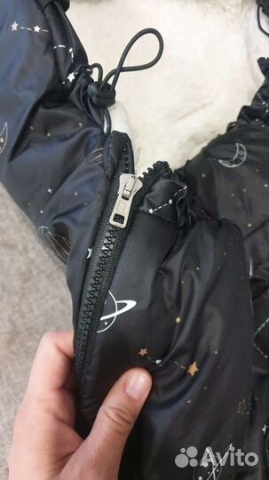 Теплый конверт в коляску муфта варежки на коляску