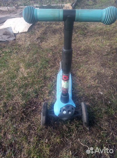 Самокат детский трехколесный бу