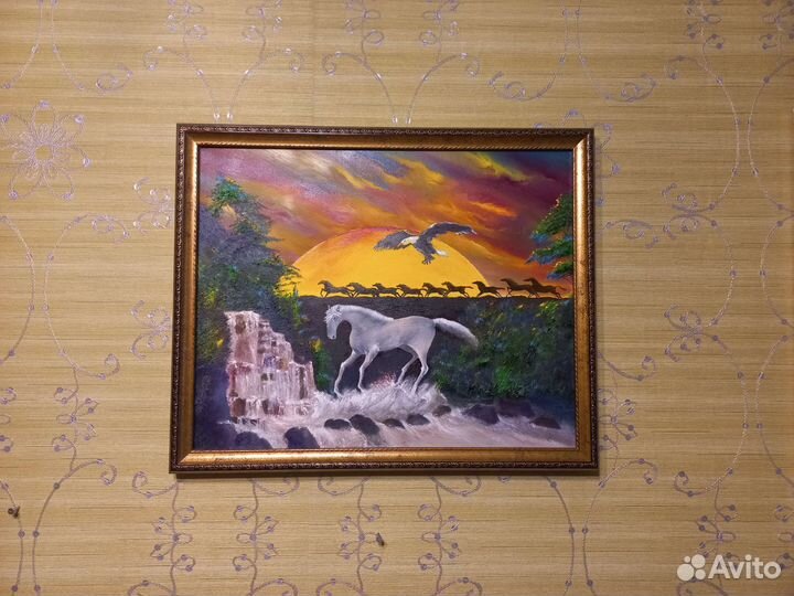 Картина маслом на холсте