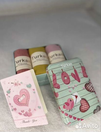 Носки женские Turkan в подарочной коробке р36-41