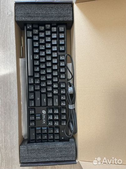 Игровая клавиатура Oklick Vortex 940G Black